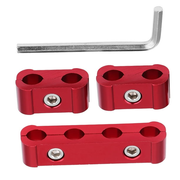 CHICIRIS Juego De Separadores De Cables Para Bujías De aleación De Aluminio, Livianos, Se Adapta A Cables De 8 Mm, 9 Mm Y 10 Mm, Fija Y Organiza Perfectamente Los Cables Del