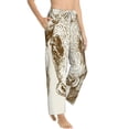 thumbnail image 6 of Salouo Cow Print Women's Pajama Pants Casual Loose Sweatpants PJs Flowy Pants Drawstring Palazzo for Women Wide Leg Pants Lounge Pajama -X-Large, 6 of 8