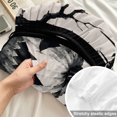 thumbnail image 4 of Cal.King Size Fitted Sheet Set - Halloween 3 Piece Bedding Sets 16" Deep Pocket Fitted Sheet with 2 Pillowcases, Farmhouse Skulls Pumpkins Crow Bats Spooky Rustic Brushed Microfiber Hotel Bed Sheets, 4 of 9
