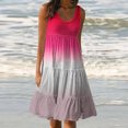 thumbnail image 1 of Qiopertar Robe d'Été Décontractée Sans Manches Col Rond pour Femmes en Solde Livraison Gratuite à Moins de 5$ jusqu'à 90 % de Réduction, 1 of 5