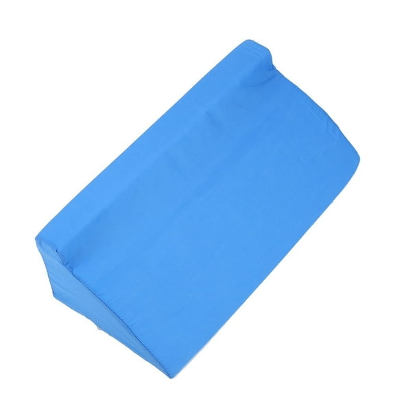 Foam Wedges for Positioning, Pillows Bedridden Bed Sores Turning Wedge Triangle Long Incline Pillow for Sleeping Pressure Sore Cushion Wedge Body Pillow[Blue]