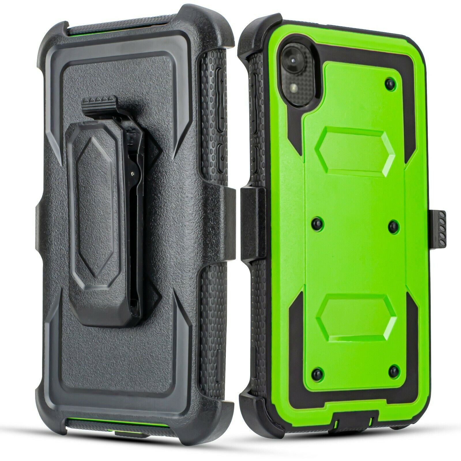 for Moto E6 Case Phone Case Dual Layer FullBody Rugged