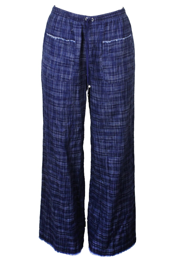 max studio plaid pants