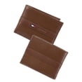 thumbnail image 2 of Billetera de piel Tommy Hilfiger Hombre Pliegue fino Canela claro, 2 of 8