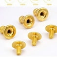 thumbnail image 4 of Round Head Button Studs for Belt Shoe Handbag Purse, 4MM 7MM 8MM, 4 of 20