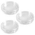 thumbnail image 1 of 30 Pzs Caja de Monedas de Plastico Transparente Redonda Pequena 24mm, 1 of 4