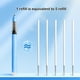 thumbnail image 5 of Bolígrafos En Caja De Plástico 6 bolígrafos de tinta líquida azul de alta capacidad,secado rápido,resistentes al agua,ideales para escribir y realizar exámenes. Rkxzt, 5 of 8