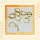 thumbnail image 3 of Pendientes de cobre sweethay broche colgantes artesanía DIY accesorio joyería oro 18K, 3 of 6