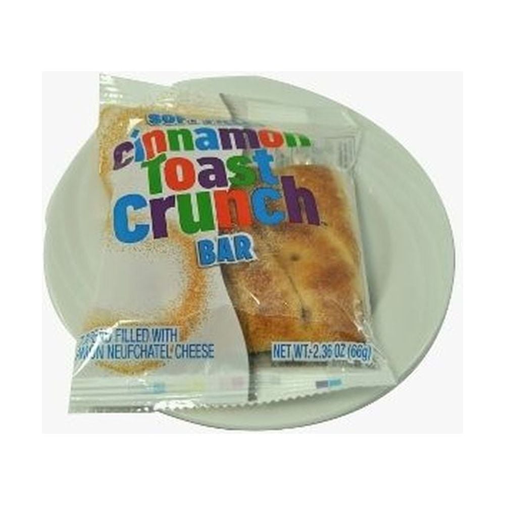 Pillsbury Soft Filled Cinnamon Toast Crunch Bar, 2.36 Ounce - 72 per case.