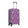 thumbnail image 3 of Fotbe cool Skull flower colorful Luggage Cover Protector,Suitcase Protector,Scratch and Dirt Resistant,Fits 18-32 Inch Luggage-Medium, 3 of 9