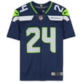 thumbnail image 2 of Marshawn Lynch Seattle Seahawks Autographed Navy Limited Jersey - Fanatics Authentic Certified, 2 of 4