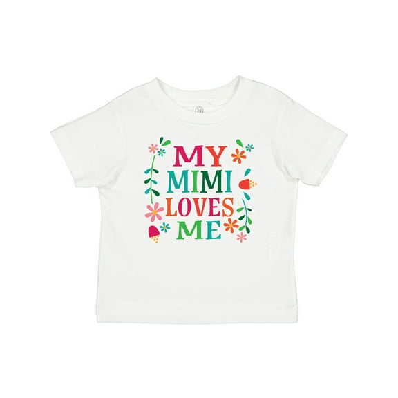 Inktastic My Mimi Loves Me Girls Girls Baby T-Shirt