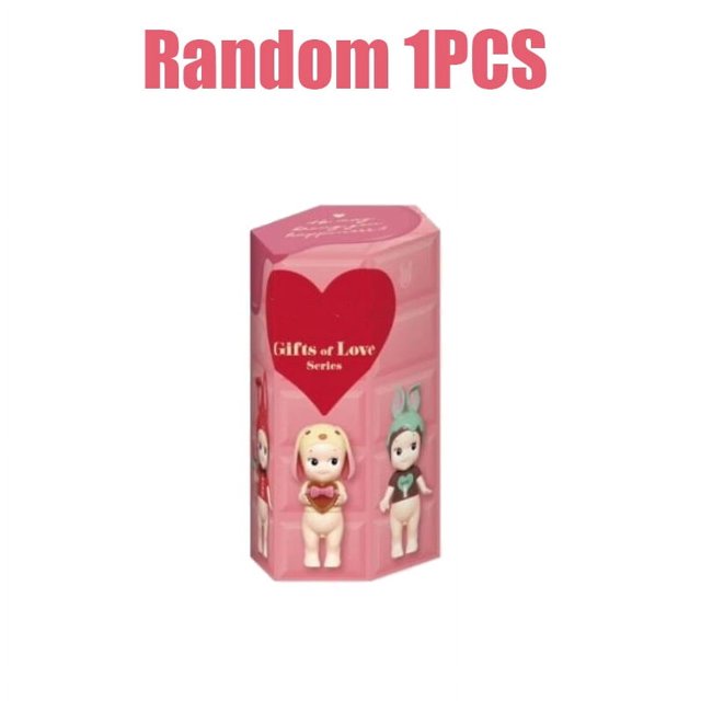 Caja ciega de Sonny Angel para aniversario, figuras de anime con la mirada puesta en el pasado, adornos, muñecos, fans, niños, cumpleaños, regalo de Navidad