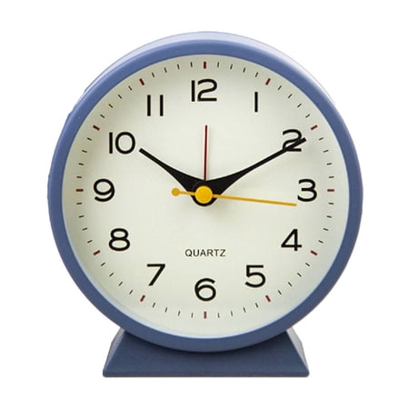 DESIGNICE 2026 New Alarm Clock,Soft-Glow Table Clock for Bedrooms for Kids,Adults,Office,Quiet Sweep Alarm Clocks for Peaceful Mornings