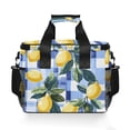 thumbnail image 7 of FORMRS Insulated Cooler Bag 24 Cans Capacity Soft Leakproof Lunch Box with Side Pockets, Cartoon Lemon Leaves, 7 of 7