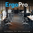 thumbnail image 2 of Oline ErgoPro Ergonomic Office Chair w/ Breathable Mesh Material, Navy Blue, 2 of 7