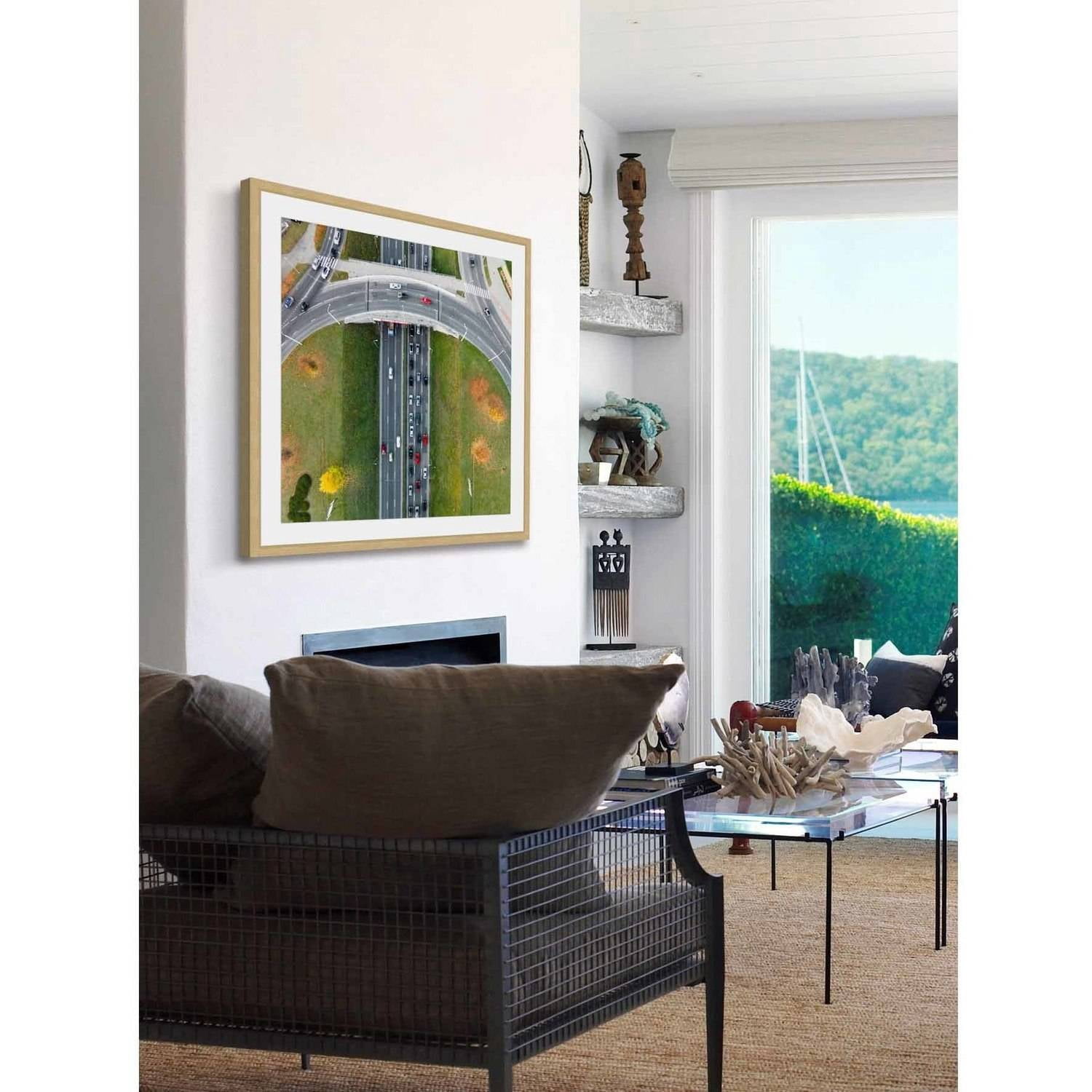 "Underpass" Framed Painting Print