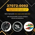 thumbnail image 3 of 12" Black Marine Waste Pump Assembly - 12V, 3 of 12