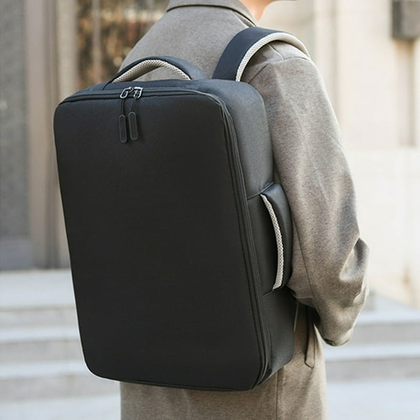 Mochila de negocios, bolsa para viajes en avión, compatible con portátiles de 15,6 pulgadas con puerto de carga USB.