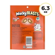 Temptations Cat Treats Wacky Blasts, Cluckin’ Bacon Flavor, 6.3 oz. Pouch (10 pack)