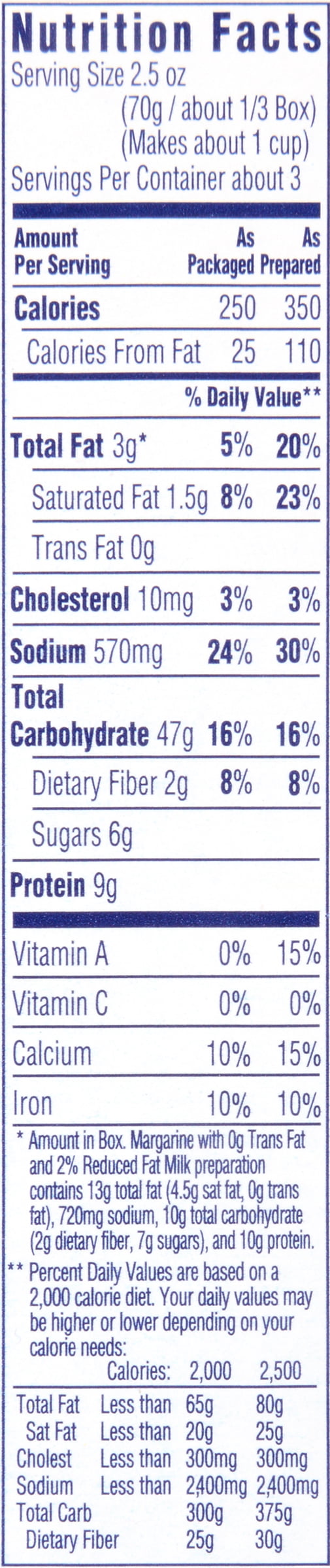 Kraft Macaroni And Cheese Dinner Cup Nutrition Facts ...