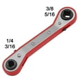 thumbnail image 1 of Bgsha Double Headed Square Ratchet Wrench Household Disassembly Air Conditioning, 1 of 6