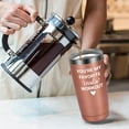 thumbnail image 5 of Gifts for Couples Newlywed Wife Mrs Girlfriend, You''re My Favorite Cardio Workout Travel Tumbler for Valentine''s Day Birthday Engagement Wedding Anniversary, 20 oz Stainless Steel Tumbler, Rose Gold, 5 of 6
