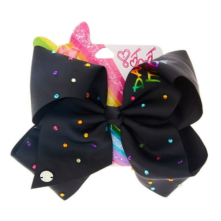 adidas - JoJo Siwa Large Cheer Hair Bow (Black Dance it Out) - Walmart.com