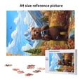 thumbnail image 6 of Naloa Snowy Mountain Photography Bear Custom Puzzles Personalized Puzzle 1000 Pieces from Photo Custom Jigsaw Puzzle for Wedding, Graduation, (29.5×19.7in, Vertical), 6 of 9