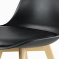 thumbnail image 2 of Mundo In Juego de Sillas Negras Eames Frankfurt para Comedor 4 Piezas Mundo In Casa, 2 of 10