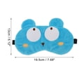 thumbnail image 4 of Unique Bargains 1 Pc Blue Cartoon Bears Sleep Mask Soft Eye Shade Cover for Travel, 4 of 6