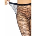 thumbnail image 4 of Womens Distressed Net Pantyhose - Black, 4 of 5
