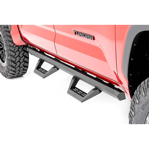 Rough Country SRX2 Adjustable Aluminum Steps for 2022-2026 Toyota Tundra - 71070