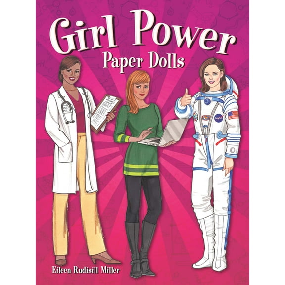 Dover Paper Dolls Girl Power Paper Dolls, (Paperback)
