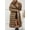 Camel, variant on Women's Puffer Jacket Lightweight Quilted Hooded Long Down Alternative Coat with Belt