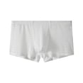 thumbnail image 2 of NTACZA Men Underwear Low Waist Mesh Boxer Briefs No Fly See Through Mens Briefs Big and Tall XL, 2 of 5