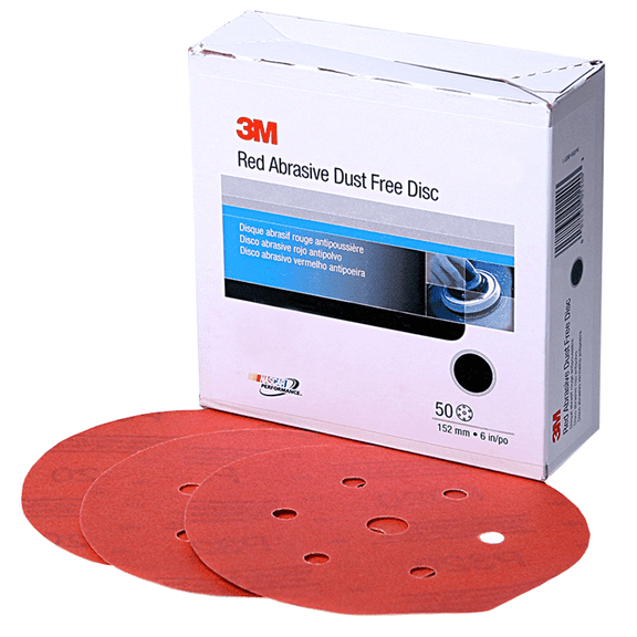 3M HOOKIT DISC D/F 01140 6 IN P320 50/BOX