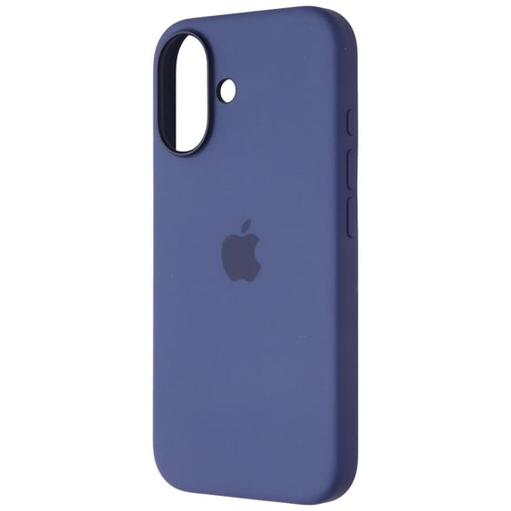 Open Box Apple Official Silicone Case for MagSafe for Apple iPhone 16 - Denim