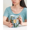 thumbnail image 6 of M&SENSE Jasmine Candles Scent, 3 Wick 35 oz, 150 Hours Burn Extra Large Jar Candles, Natural Soy Wax, 6 of 7