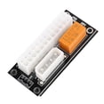 thumbnail image 1 of Dual PSU Power Supply Sync Adapter Add2Psu ATX 24Pin to 4Pin Molex, 1 of 5