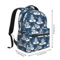 thumbnail image 2 of Fotbe Snow Penguin Mochila Casual con Estampado para Escuela, Viajes y Actividades al Aire Libre - Duradera, Ligera y Cómoda, 2 of 5