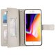 thumbnail image 3 of Funda cartera GANGXUN para iPhone 7/8 , cuero PU con tarjetero, cremallera, correa de mano, soporte y protección 411°, 3 of 6