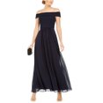 thumbnail image 1 of Adrianna Papell Robe en Chiffon pour Femmes, Bleu, 4, 1 of 7