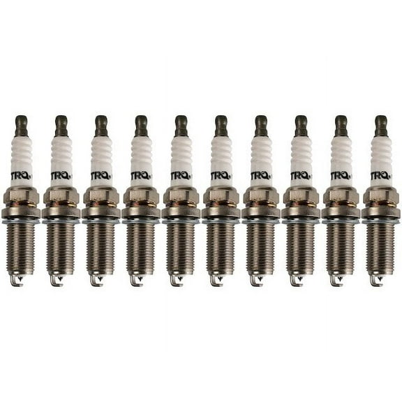 Spark Plug Set 10 Piece - Compatible with 1999 - 2004 Ford F-250 Super Duty 6.8L V10 2000 2001 2002 2003