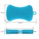 thumbnail image 4 of Cepillo De Lavado Cepillo de silicona para lavar platos, olla, sartén, cocina, limpiador, esponja, fregador (azul), 4 of 4