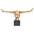 thumbnail image 3 of Adam & Friends Take-A-Bow Man Sculpture | Bronze, 3 of 6