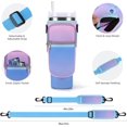 thumbnail image 3 of Water Bottle Carrier Bag for 40/30 oz Tumbler with Phone Pocket, Sports Pouch Holder with Strap Stanly Cup Accessories, 3 of 11