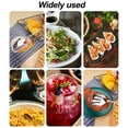 thumbnail image 5 of Food Serving Tongs, Stainless Steel Salad Tongs With Ergonomic Design For Heat Resistant Handling, Easy To Clean And Store For Daily Use In Kitchen, Barbecues (2 Pieces), 5 of 5