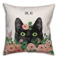thumbnail image 2 of Creative Products Oh, Hi 18x18 Spun Poly Pillow, 2 of 3