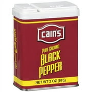 Cain's: Pure Ground Black Pepper, 2 Oz
